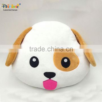 Aipinqi CDEP01 lovely dog emoji plush pillow