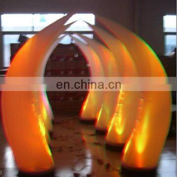outdoor inflatable lighting tower with all colors LED light