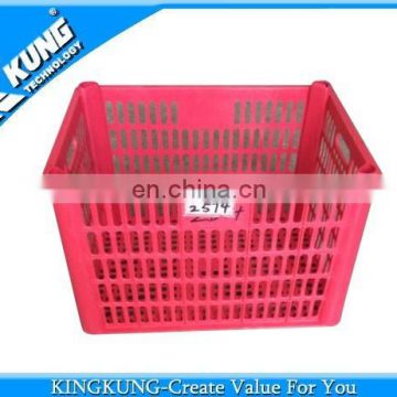 2014 Second hand plastic injection basket mould on wholesale