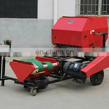 Multifunctional tractor straw bundle wrapping machine with convenient