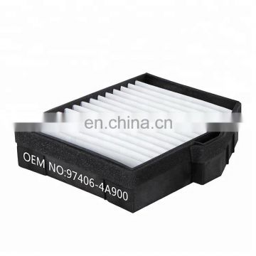 Auto engine parts cabin air filter 97406-4A900 use for Korean cars