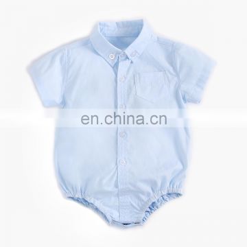 Children's one-piece briefs infant clothing baby boys shirt newborn baby shirt cotton short sleeved jumpsuit