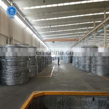 Alumoweld strand with high quality