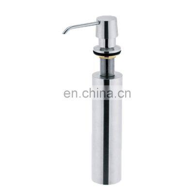 Longan Bathroom Hardware Soap Dispenser Pump Hand Soap Bottles Kitchen Sink Brushed Liquid Bottle Pump Soap Dispenser