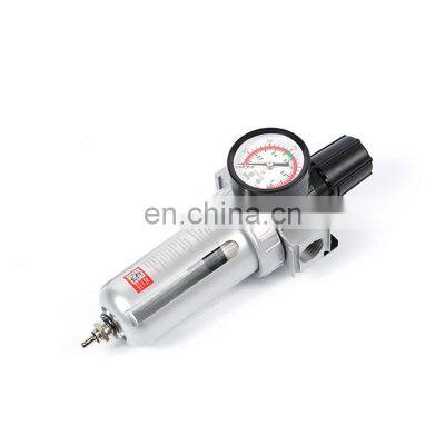 SNS SFR series pneumatic air source treatment units components air source treatment unit gas pressure filter regulator