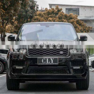 Auto Car Parts Body Kit For 14-17 Range Rover Executive Version Modified SVO Car Bumper Door Panel Grille Rear Diffuser With Tip