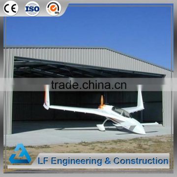 High security steel structure aircraft hangar