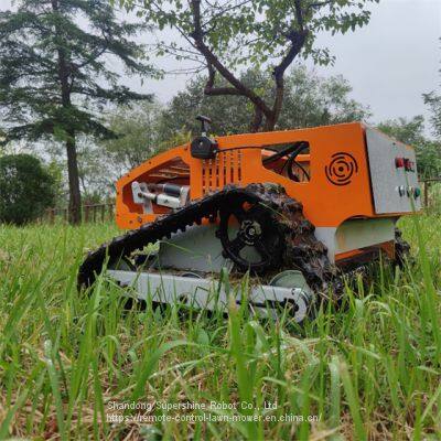 rc remote control lawn mower, China robotic slope mower price, remote control mower price for sale