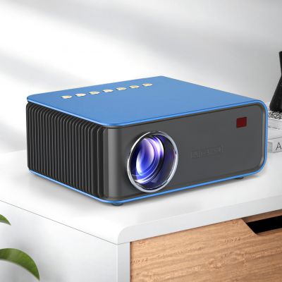 factory wholesale stable quality 1024*600 lcd led portable home theater projector T4