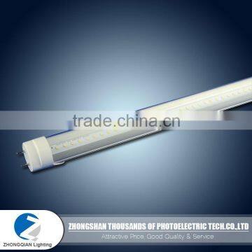 Long operating life 145lm/w 18w IP40 led tube light parts