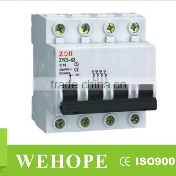ZYC5-63 1 (DZ47-63 Old Type)Miniature Circuit Breaker,MCB Switch