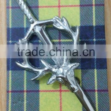 Staig Design Kilt Pin In Chrome Finished Made Of Brass Material