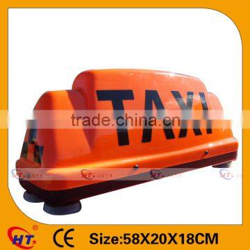 Unique shape customize taxi sign