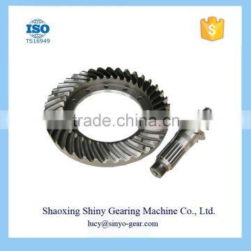 Best Selling Car Automobile Main Reduction Gear Spiral Bevel Gear