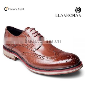 Brogue style leather dress formal shoes for men shoes wingtip shoes in china                        
                                                Quality Choice
                                                    Most Popular