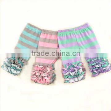 2016 latest Design stripes spring color girls icing capris legging baby icing capris                        
                                                Quality Choice