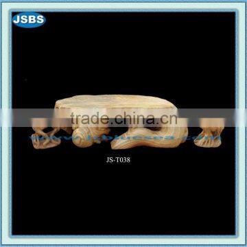 Abstract tree root marble table design