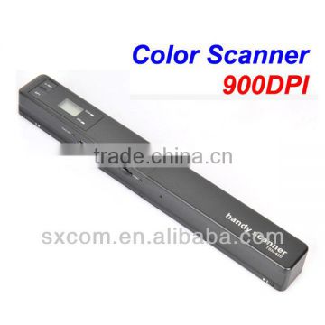A4 Color Handyscan 900DPI Portable Handheld Scanner for Document Receipt