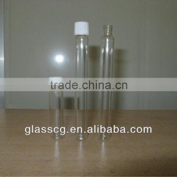 Slender glass bottles vials with screw cap for sale paypal accept