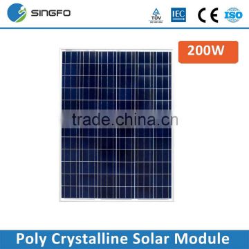 200W 28V Poly Solar Panel Solar Modules Factory Direct Pricing