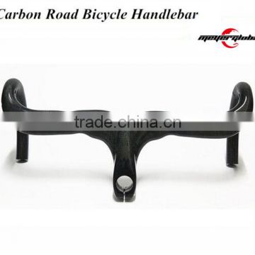 Discount Full carbon one piece of handlebar with stem Inter cable 400/420/440mm road carbon handlebar with stem