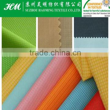 ECO-TEX 260t 1*1.5 nylon taslon ripstop fabric