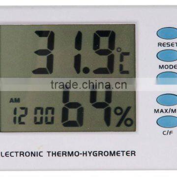 SH-121 digital thermo hygrometer and clock
