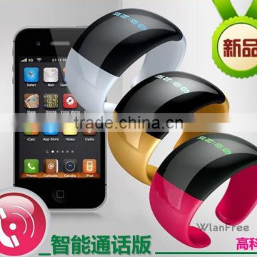 Manual Use Bluetooth Vibrating Bracelet Phone with Vibration Incoming Call