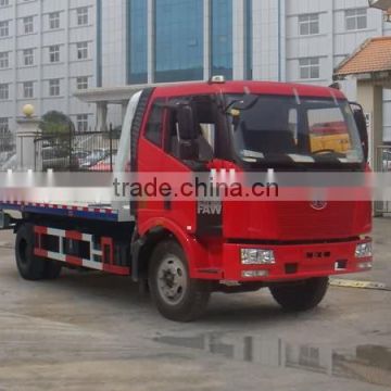 JIEFANG 4X2 Flatbed Wrecker Tow Trucks For Sale