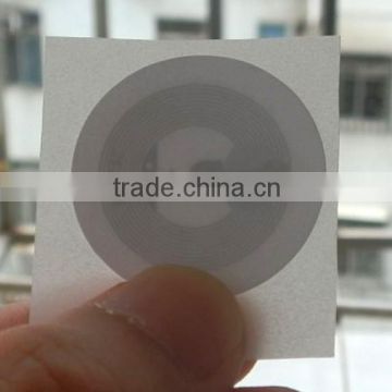 NFC sticker RFID anti-metal on metal tag label 1K 13.56mhz Dia 25mm