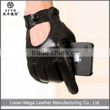 2016 new design Mens Cheap Leather Glove