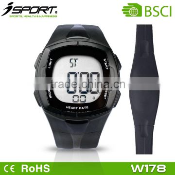 LCD Display Sports Body Fit G Shock Heart Rate Monitor Monitor Watch