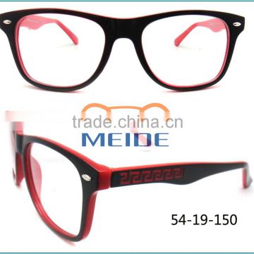 2016 glasses frames for girls C.P injection eyeglasses frames with carving pattern