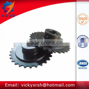 ANSI C45 steel convey sprocket wheel with black oxide