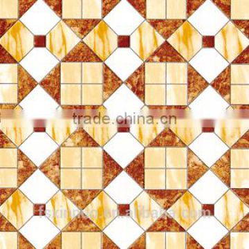 XINNUO factory yellow polished Ceramic floor Tile 300x300mm B3009D