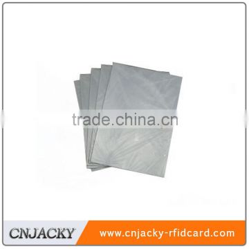 silver inkjet printing PVC sheet