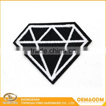 Hot selling China products wholesale custom embroidery jeans patch diy design