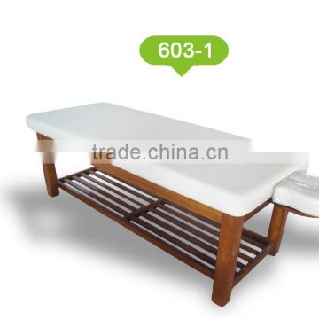 603-1 high quality pu leather stationary massage table wholesaler