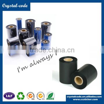 Black near edge eco-friendly design wax/resin ribbon with mixture material