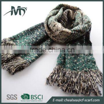 elegant knitted long plain color scarf lknitted scarf 100% acrylic
