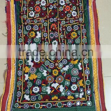 Vintage Banjara mirror work dress old Tribal Gypsy kutchi embroidery dresses