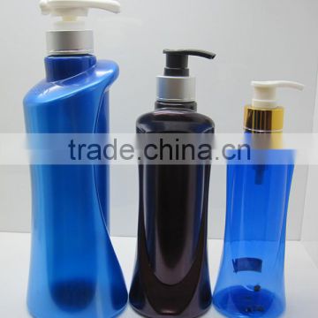 Personal Care Industrial Use and Plastic Material Container 300ml 500ml 750ml PET Bottle for shampoo lotion use