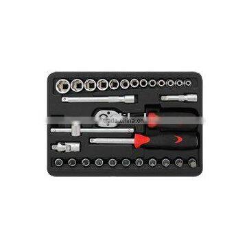 30 PC 1/4"DR. Socket Wrench Set