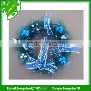luxury personalized christmas bell wreath decoration