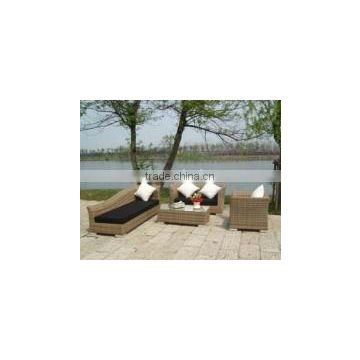 wicker outdoor furniture sofa set F1095