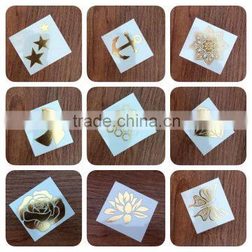 water proof mini tattoos flash gold tattoos in stock