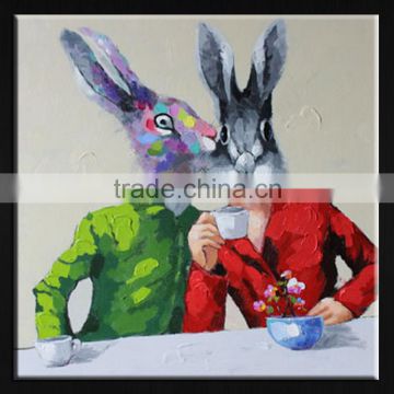 Painted Animal Oil Painting On Canvas 51191