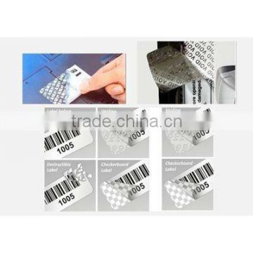 Professional factory hot sale round transparent labels self-adhesive label stickers