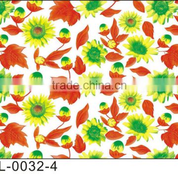 printed waterproof pvc table cloths with beautiful design for party