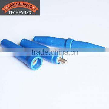 blue natural rubber environmental brass 300AMP 500AMP welding cable cable joint